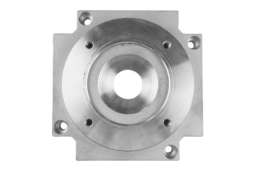 Les ventes d'usine de haute précision ont adapté aux besoins du client la commande numérique par ordinateur de pièces d'alliages de fonderie d'aluminium de couverture d'extrémité de moteur